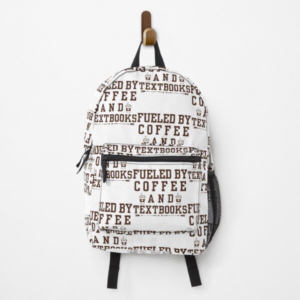 Item preview, Fueled by coffee and textbooks. designed and sold by Haute-Modiste.