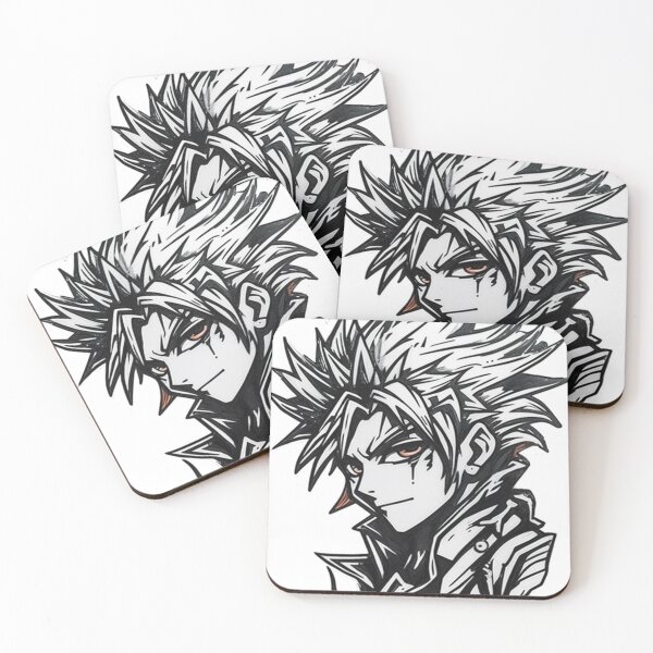 Item preview, Sketch Drawing Cool Anime Guy designed and sold by PCGDrawing.