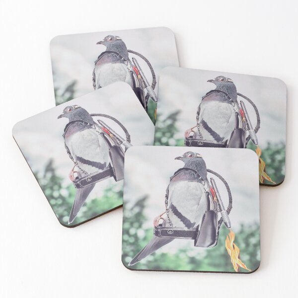 Item preview, Carl - The jetpack pigeon designed and sold by Elianne Turennout.