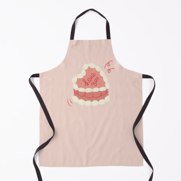 Item preview, "Love You" Heart Cake Illustration designed and sold by SageKimIllust.