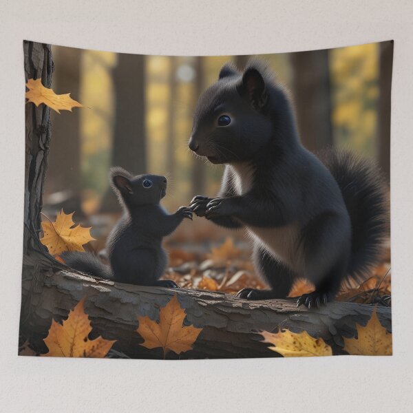 Item preview, Mother Squirrel and her baby Canada designed and sold by Astralia.