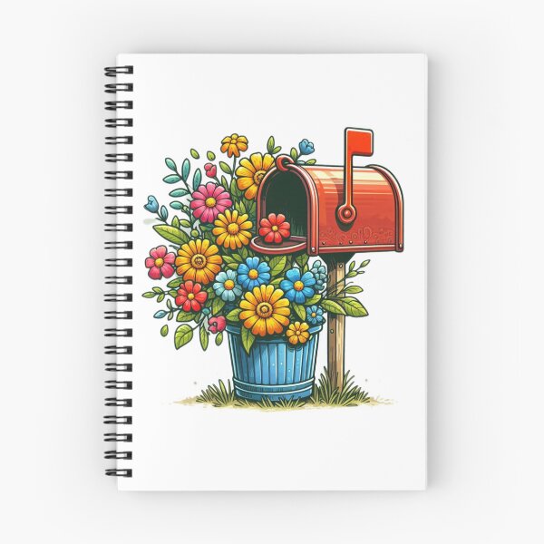 Item preview, Floral mailbox designed and sold by Thedigital91.
