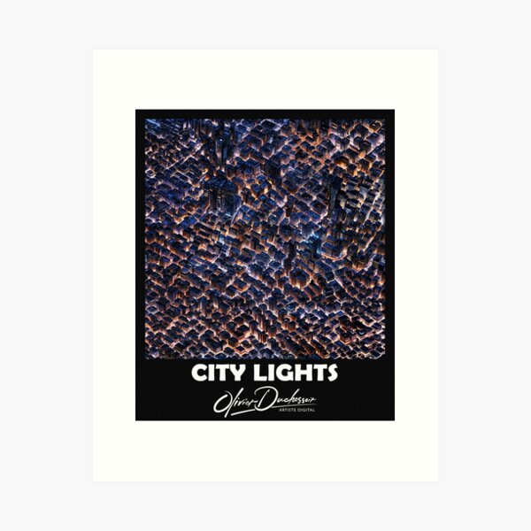 Aperçu de l'œuvre City lights 13 créée et vendue par olivier duchossoir.