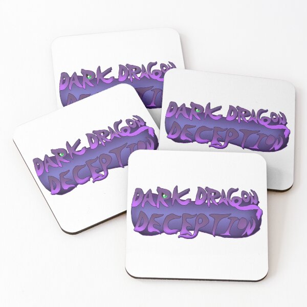 Item preview, Dark Dragon Deception Logo Print Version designed and sold by DarkDragonDeception - Claudia.