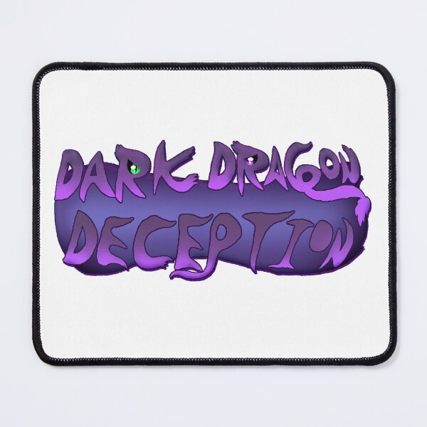 Item preview, Dark Dragon Deception Logo Print Version designed and sold by DarkDragonDeception - Claudia.