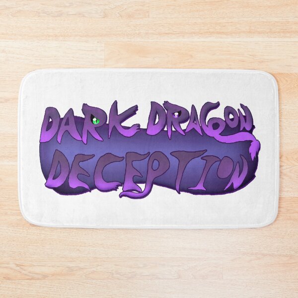 Item preview, Dark Dragon Deception Logo Print Version designed and sold by DarkDragonDeception - Claudia.