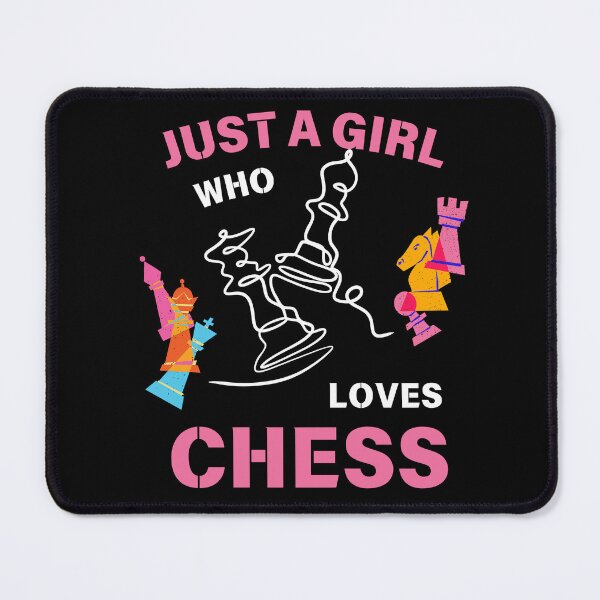 Item preview, Chess girl who love chess designed and sold by JayDesignLabs.