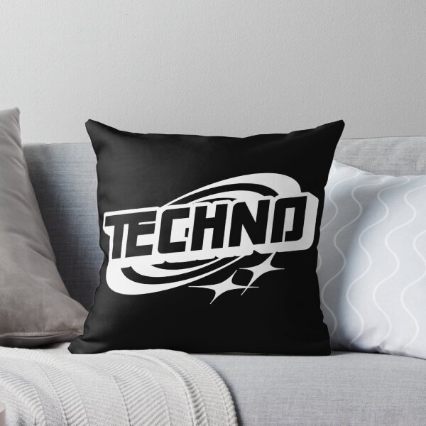 Item preview, TECHNO  - Rings Y2K Tech (White)  designed and sold by Discothreadz.