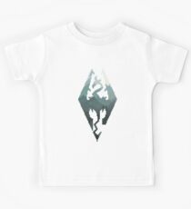 Skyrim Pixel Style Kids Tee