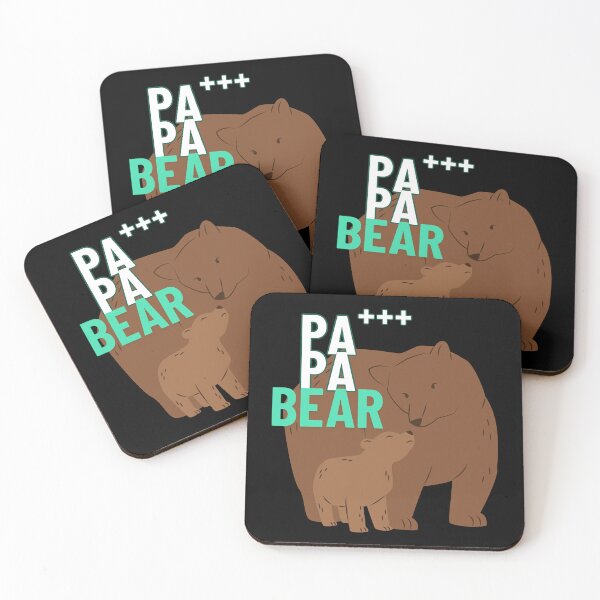 Item preview, Papa Bear Family Apparel, Cute Triple A Plus Papa and Baby Bear Design, Bear Lovers, Great Gift For Grandpa Dad Daddy Papa Pop, Father, Fathers Day Present, Novelty and Cute Bear Design designed and sold by Viran-Designs.
