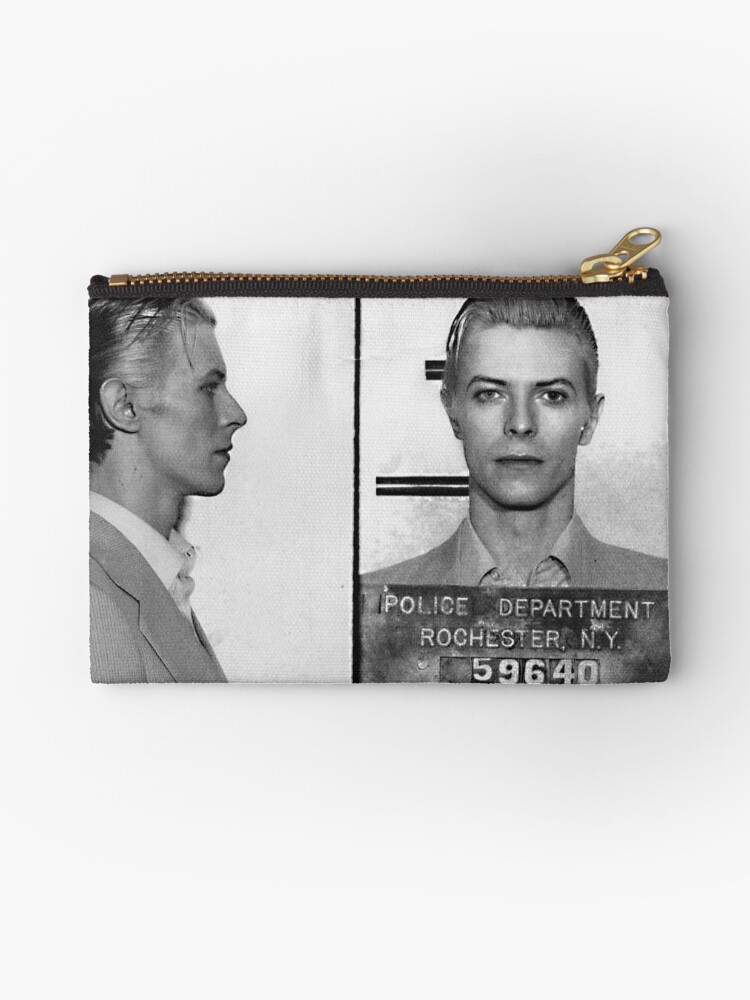 Famous Mugshots - David Bowie, 1976