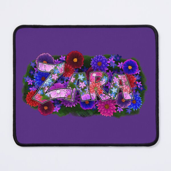 Item preview, Zara Name Art designed and sold by AvalonUnmuzzled.