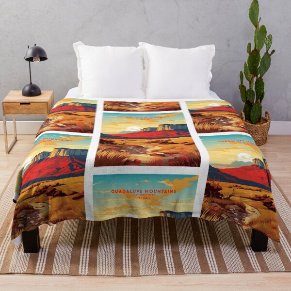 Item preview, Guadalupe Mountains National Park Desert Peaks designed and sold by NeuralVibe.