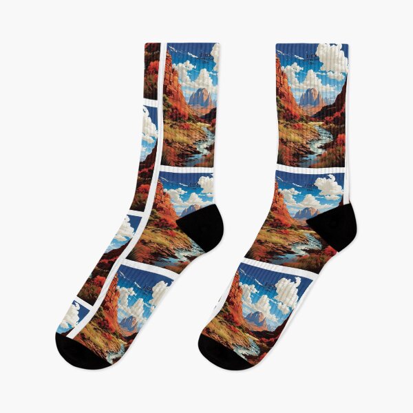 Item preview, Zion National Park Red Rock Marvel designed and sold by NeuralVibe.