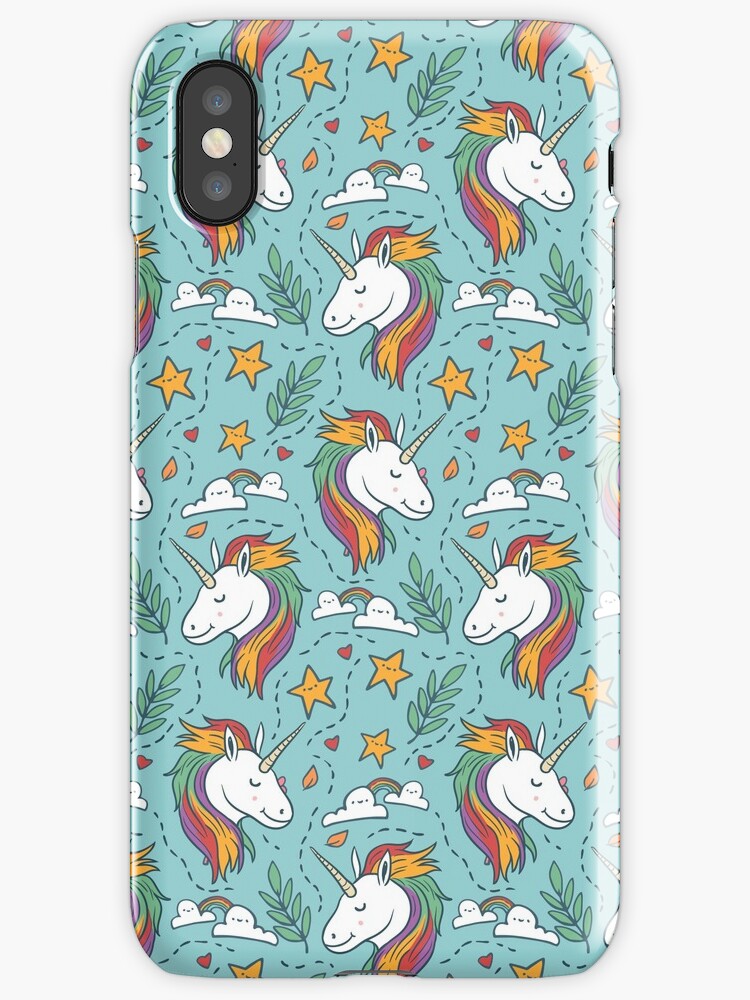 "Unicorn Pattern Iphone Android Phone Cases Unicorn Pattern Phone Case