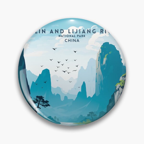 Item preview, Guilin and Lijiang River National Park Karst Wonderland designed and sold by NeuralVibe.