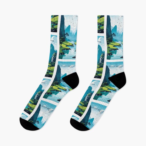 Item preview, Guilin and Lijiang River National Park Karst Wonderland designed and sold by NeuralVibe.