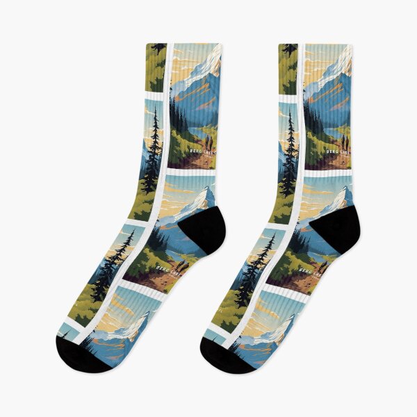 Item preview, Berg Lake Trail Glacier Wonderland designed and sold by NeuralVibe.