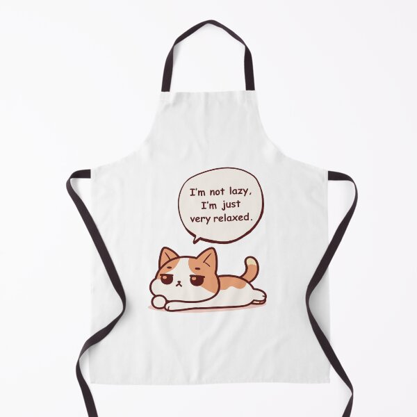 Item preview, Cat Not Lazy, Just Relaxed designed and sold by TeeGleam.