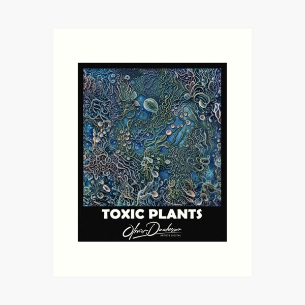 Aperçu de l'œuvre Toxic plant 78 créée et vendue par olivier duchossoir.