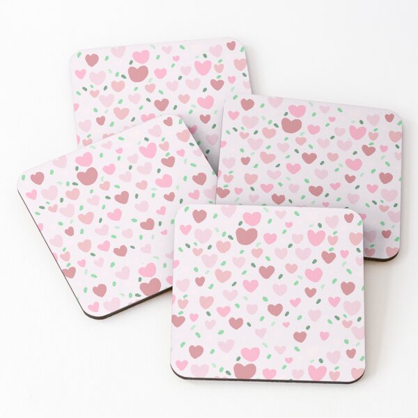 Item preview, pink heart pattern designed and sold by zzzozzo.