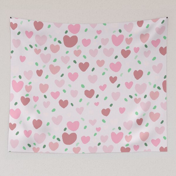 Item preview, pink heart pattern designed and sold by zzzozzo.