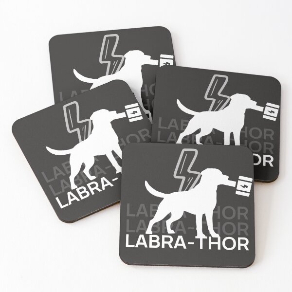 Item preview, Labrador With mjolnir designed and sold by Ravindu1997.