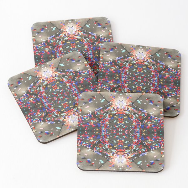 Item preview, Kaleidoscopic Confetti Photo Pattern designed and sold by vallisrowe.