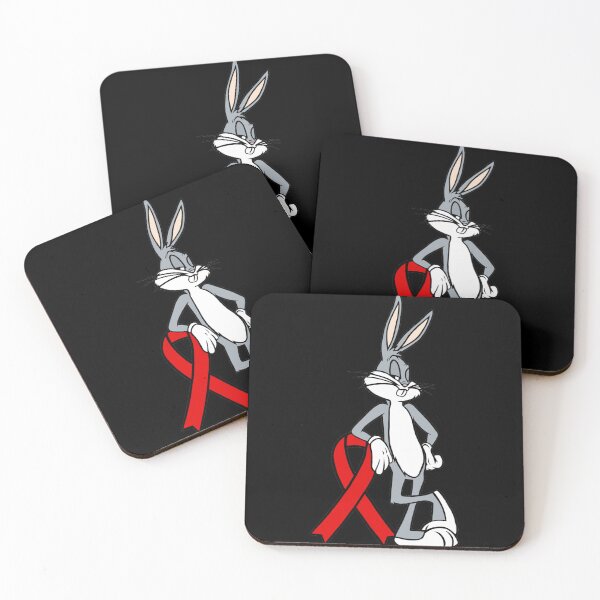 Item preview, Rabbit With Awareness Ribbon (Red) designed and sold by CaitlynConnor.