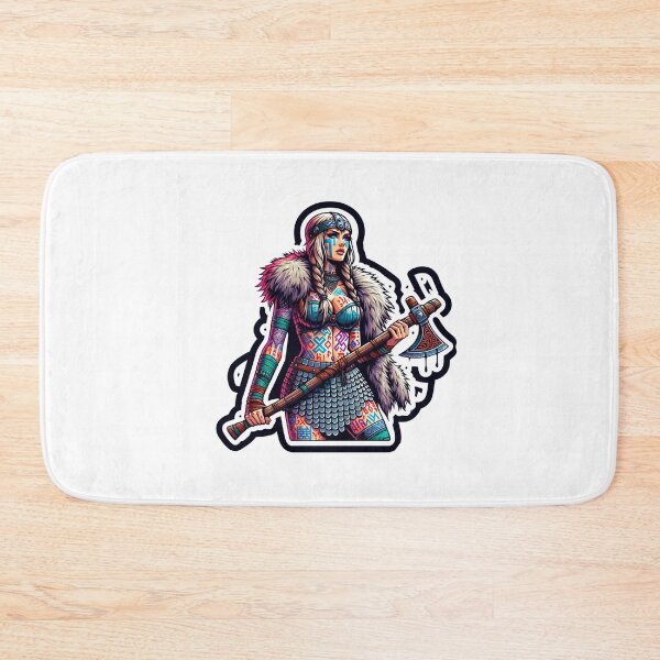 Item preview, Shieldmaiden with Battle Axe designed and sold by PinUpPizzazz.