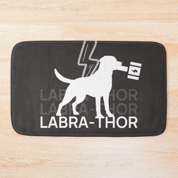 Item preview, A Labrador With mjolnir designed and sold by Ravindu1997.