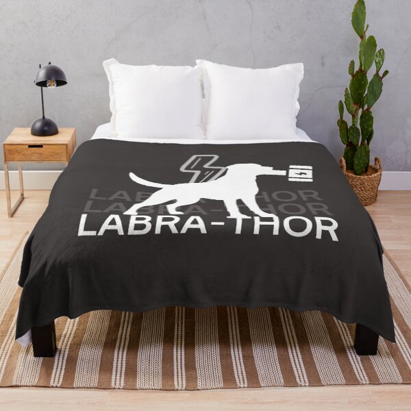 Item preview, A Labrador With mjolnir designed and sold by Ravindu1997.