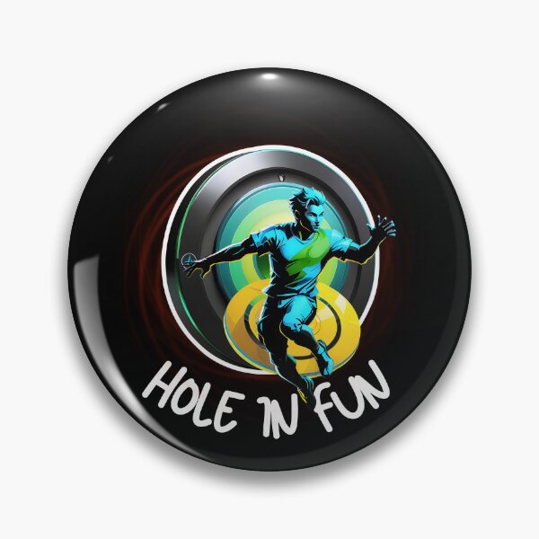 Item preview, Hole in Fun: Eye-Catching Disc Golf Design designed and sold by ArchVibe.