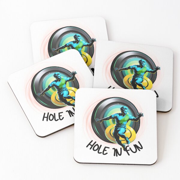Item preview, Hole in Fun: Eye-Catching Disc Golf Design designed and sold by ArchVibe.