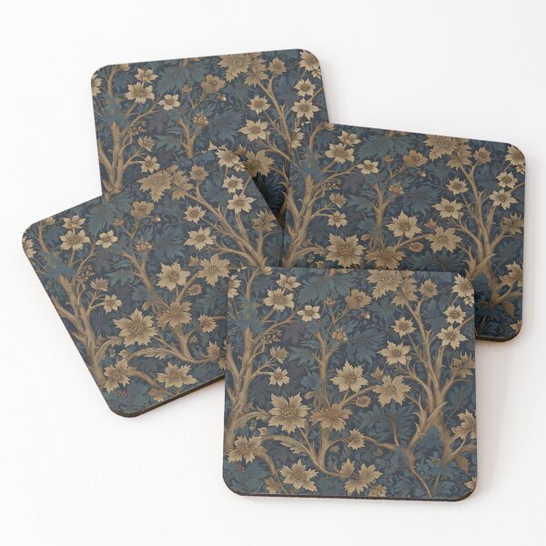 Item preview, Vintage Blackthorn Art in Morris Style designed and sold by Tamas Das.