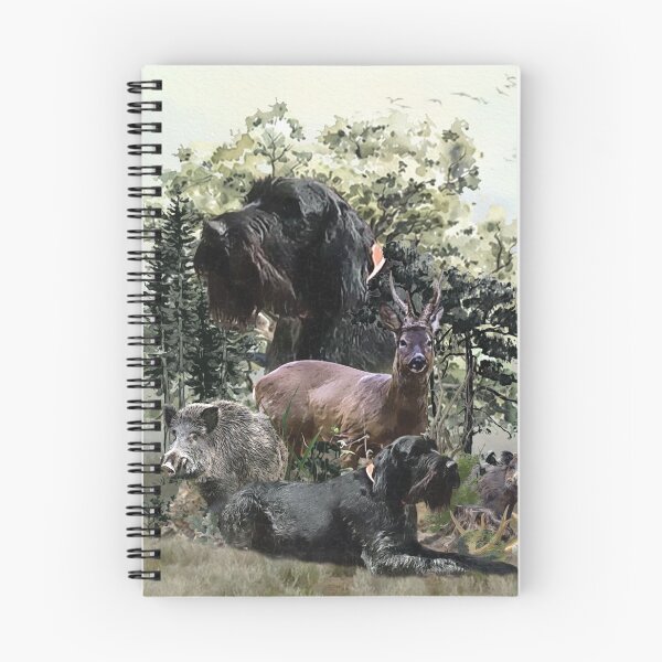 Item preview, Wirehaired Pointer ,  Outdoors Hunting designed and sold by TammyHunterArt.