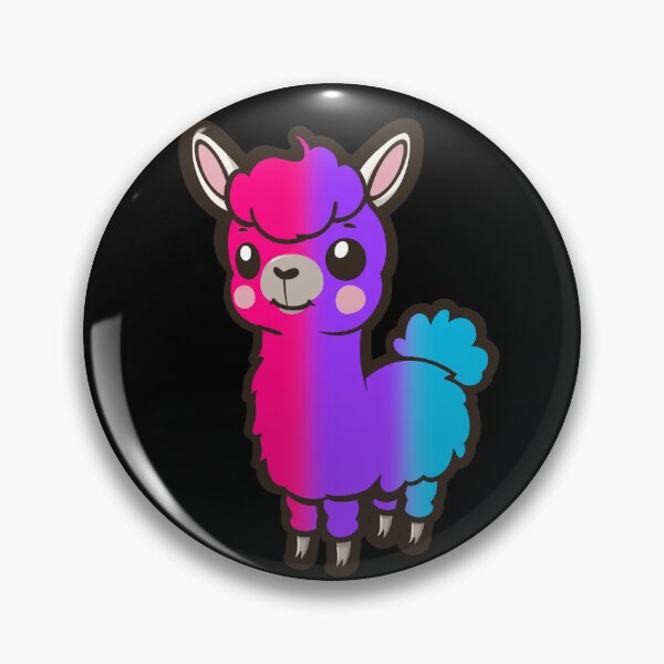 Item preview, Cute Androgynous Pride Flag Llama, Kawaii Androgynous Pride Design  designed and sold by Travelslightly.