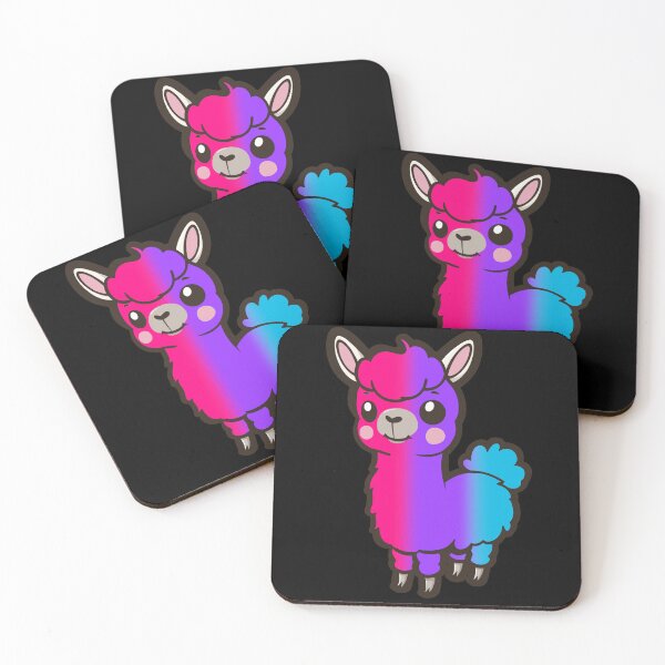 Item preview, Cute Androgynous Pride Flag Llama, Kawaii Androgynous Pride Design  designed and sold by Travelslightly.