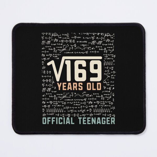 Item preview, 13th Birthday Square Root Of 169 13 years old Official teenager celebration party gift designed and sold by alenaz.