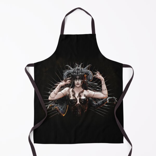 Item preview, Dark Gothic Goddess with Horns designed and sold by AtraLunaDesign.