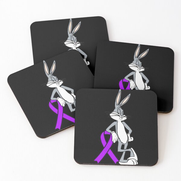 Item preview, Rabbit With Awareness Ribbon (Purple) designed and sold by CaitlynConnor.