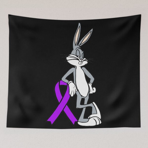 Item preview, Rabbit With Awareness Ribbon (Purple) designed and sold by CaitlynConnor.