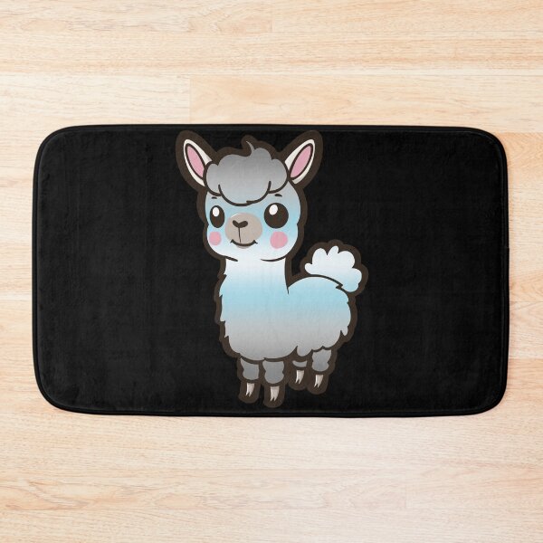 Item preview, Cute Demiboy Pride Flag Llama, Kawaii Demiboy Pride Design  designed and sold by Travelslightly.