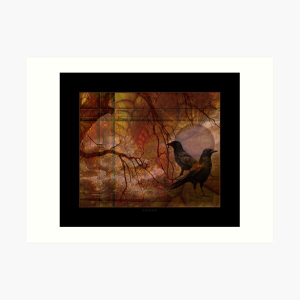 Ravens' World Art Print