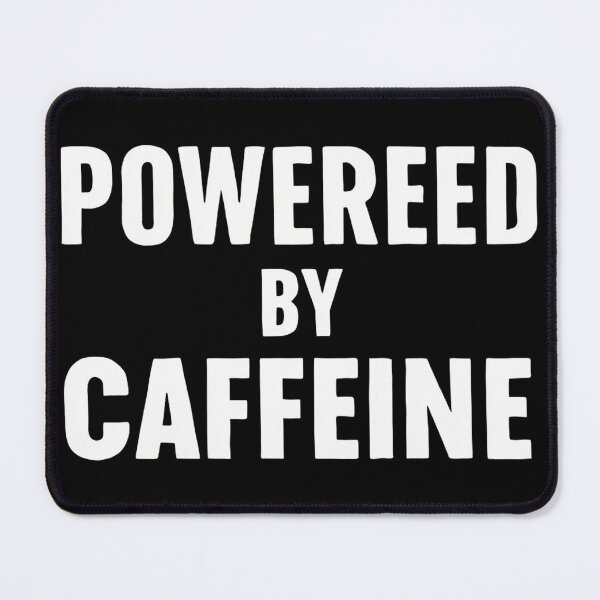 Item preview, Powered By Caffiene designed and sold by Hairball-Pets.