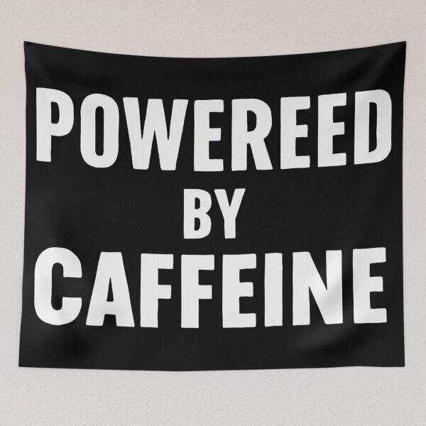 Item preview, Powered By Caffiene designed and sold by Hairball-Pets.