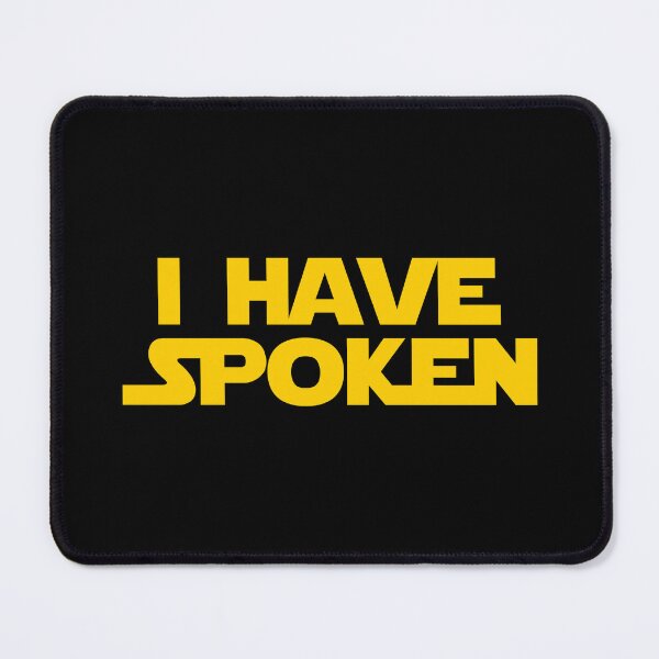Item preview, I Have Spoken Funny Space Western Sci Fi Typology designed and sold by Singhe Design.