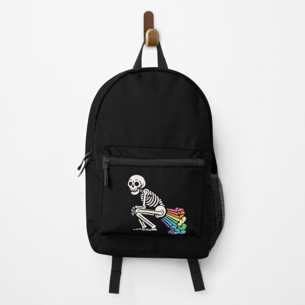 Item preview, Skeleton Farting Rainbows Funny LGBT Fart Joke designed and sold by Designer-Girl.