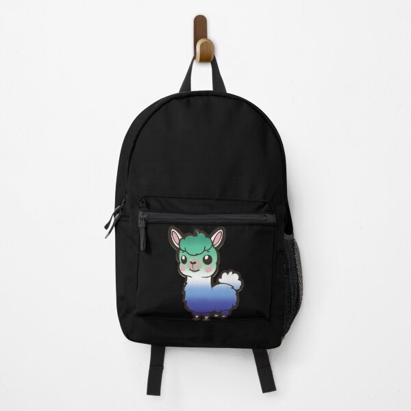 Item preview, Cute Gay MLM Pride Flag Llama, Kawaii MLM Pride Design designed and sold by Travelslightly.