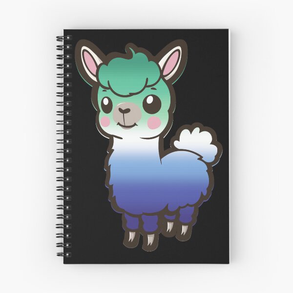 Item preview, Cute Gay MLM Pride Flag Llama, Kawaii MLM Pride Design  designed and sold by Travelslightly.